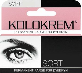 Kolokrem Sort Øyenbrynsfarge