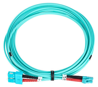 Pro Snake 5m Fiberoptisk Kabel SC-LC 10 Gbit/s Blå Halogenfri Pro Snake 5m Fiberoptisk Kabel SC-LC 10 Gbit/s Blå Halogenfri