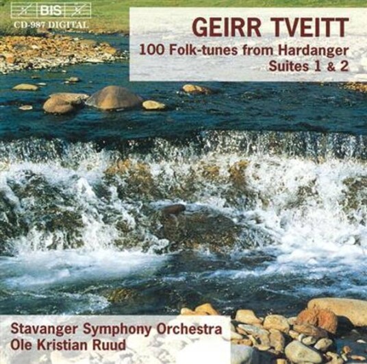 Geirr Tveitt, Stavanger Symphony Orchestra, Ole K. Ruud 100 FolkTunes From Hardanger, Suites 1 & 2 CD Geirr Tveitt, Stavanger Symphony Orchestra, Ole K. Ruud 100 FolkTunes From Hardanger, Suites 1 & 2 CD