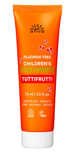 Urtekram Tuttifrutti Barnetannkrem 75ml Urtekram Tuttifrutti Barnetannkrem 75ml