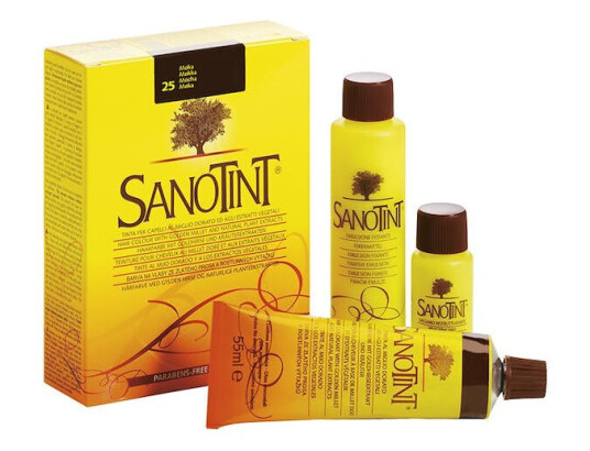 Sanotint Hair Color 25 Mocha 55 + 55 + 15 ml Hårfarge