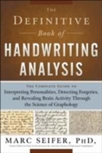 Definitive Book Of Handwriting Analysis Av Marc Seifer