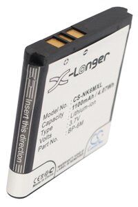 Mobiado Luminoso batteri (1100 mAh 3.7 V, Sort) Mobiado Luminoso batteri (1100 mAh 3.7 V, Sort)