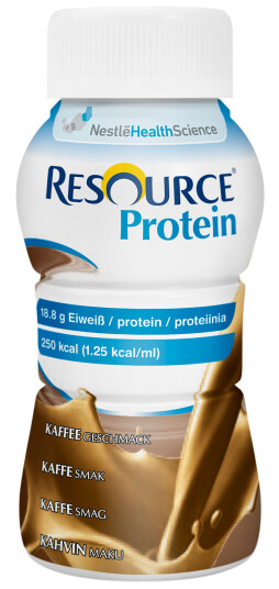Resource Protein, fullverdig proteinrik næringdrikk, Kaffe 4x200 ml Resource Protein, fullverdig proteinrik næringdrikk, Kaffe 4x200 ml