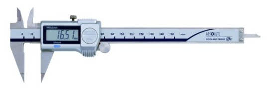 Mitutoyo Absolute Digimatic Spetsskjutmått 573-621-20 0-150mm, 0,01mm, Ip67, Friktionsrulle, Datautgång Mitutoyo Absolute Digimatic Spetsskjutmått 573-621-20 0-150mm, 0,01mm, Ip67, Friktionsrulle, Datautgång