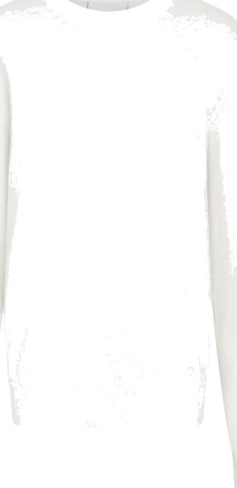 Grunt Genser GrCarl Strikk Off White Grunt 10 år 140 Genser Hvit