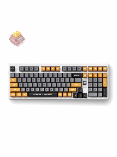 MCHOSE x Unbox Therapy UT98 Retro Therapy Engelsk USA Hvit MCHOSE x Unbox Therapy UT98 Retro Therapy Engelsk USA Hvit