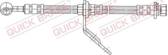 Bremseslange QUICK BRAKE 59.923