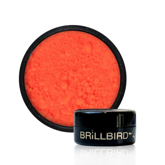 Brillbird Norge Neon Pigment Pulver Orange