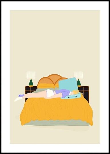 Digital Nomad Plakat Plakat / 70x100cm