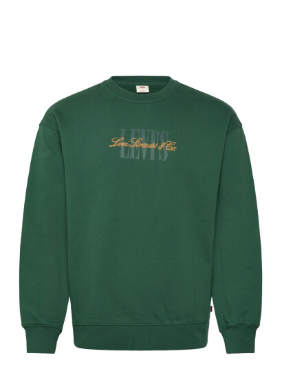 Levi"s® Relaxd Graphic Crew Ssnl Serif Green M Levi"s® Relaxd Graphic Crew Ssnl Serif Green M