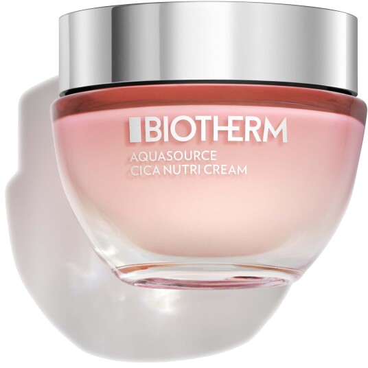 Biotherm Aquasource Cica Nutri Fuktighetsgivende Krem 50 ml for Tørr og Sensitiv Hud Biotherm Aquasource Cica Nutri Fuktighetsgivende Krem 50 ml for Tørr og Sensitiv Hud