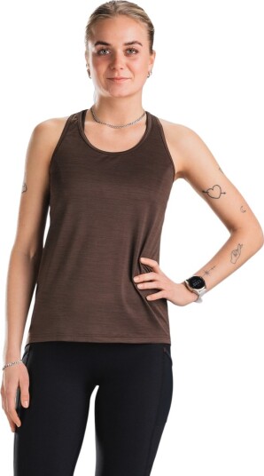 FUSION C3 Treningstopp Dame Brun XL