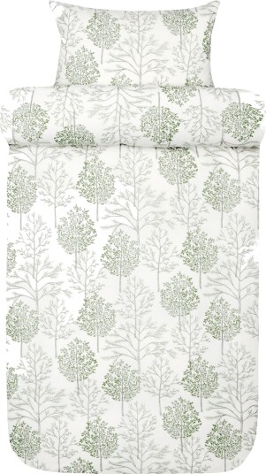 Høie Of Scandinavia Sengetøy 140x220 cm   100% bomullsflanell   Høie of Scandinavia   Thea Muted Green