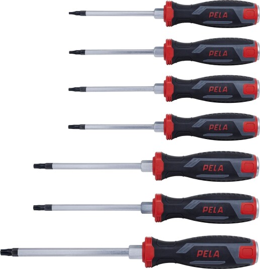 PELA Skrutrekkersett 549457 Torx, 7 Deler