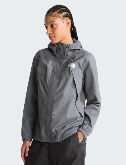 The North Face W Antora Rain Jacket Grey XS