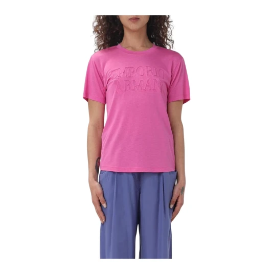 Emporio Armani Dame Topper Rosa S,
