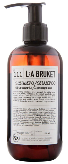 L:a Bruket 111 Økologisk Schampo med Sitrongress 240 ml