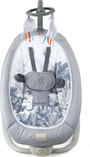 Asalvo Fold Vippestol 4 Posisjoner 5-Punktssele Maks 9 kg Forest