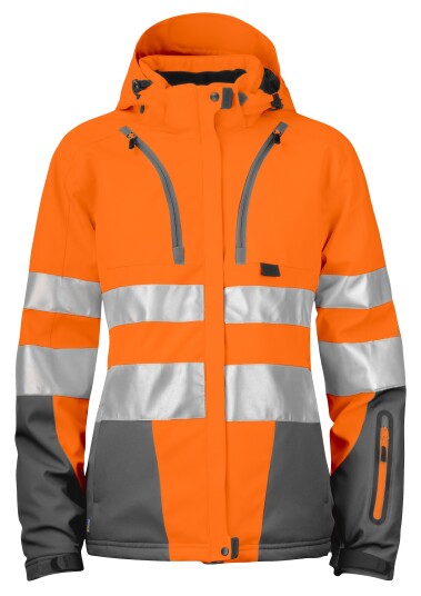 ProJob 6424 Vinterjakke Dame En Iso 20471 Kl 3/2 Orange/Grey L ProJob 6424 Vinterjakke Dame En Iso 20471 Kl 3/2 Orange/Grey L