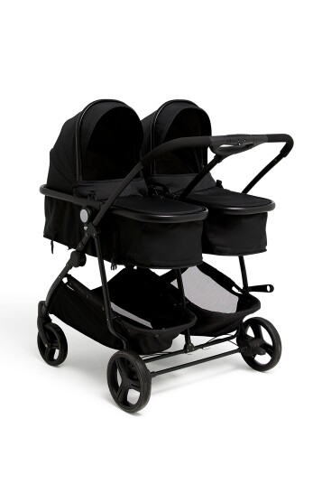 Beemoo Move Twin 2-in-1 Søskenvogn Black