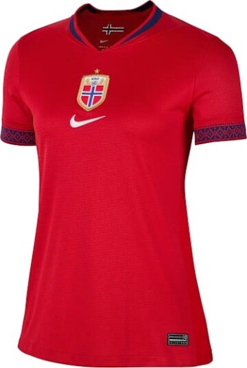 Nike NORGE 25 Stadium Hjemmedrakt Damelandslaget Dame University Red/Blue Void/White M