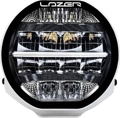 Lazer Sentinel 7 Elite LED fjernlys. Hvit. Med posisjonslys. 10248 lumen.