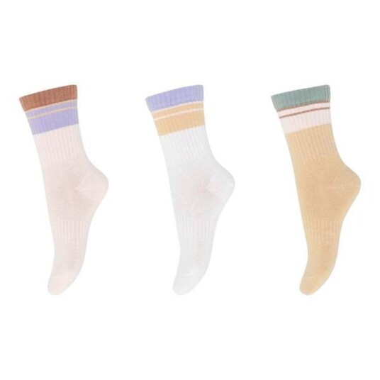 MP Karla 3pk bomullsokkerMulticolor