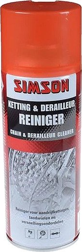 Sykkelverktøy Simson Kjede- og Girvaskespray 400 ml