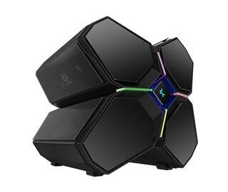 DeepCool Quadsteller Infinity - Kabinett - Cube - Svart