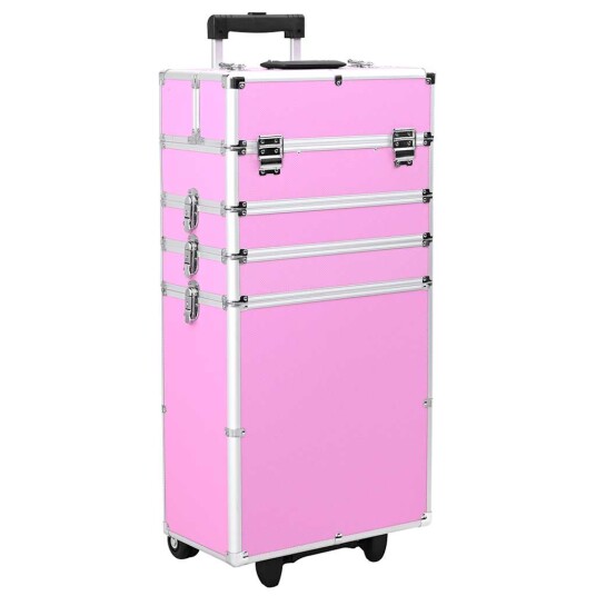 Vidaxl Sminketralle Aluminium Rosa Vidaxl Sminketralle Aluminium Rosa