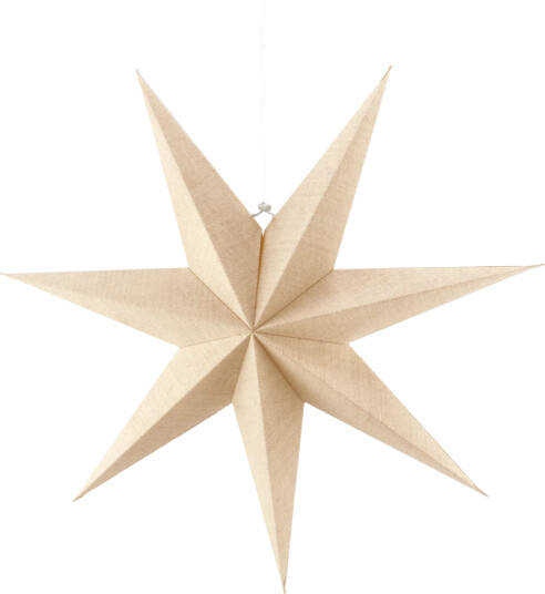 Scandi Living Bare adventsstjerne natur 60 cm Scandi Living Bare adventsstjerne natur 60 cm