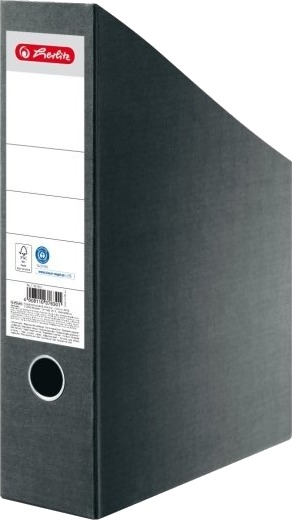 Herlitz 11001963 A4 Fibre Board Grå 7,5 Cm Blue Angel Forest Stewardship Council Fsc Mix 1 Stykker