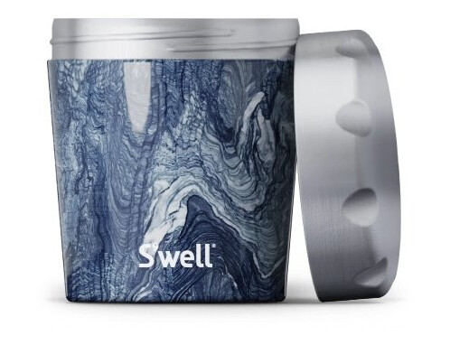 Swell Ice Cream Chiller Isbeholder  Azurite Marble 