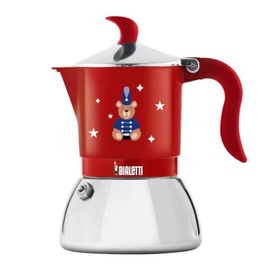Bialetti   Fiammetta espressokoker 2 kopper 10 cl rød