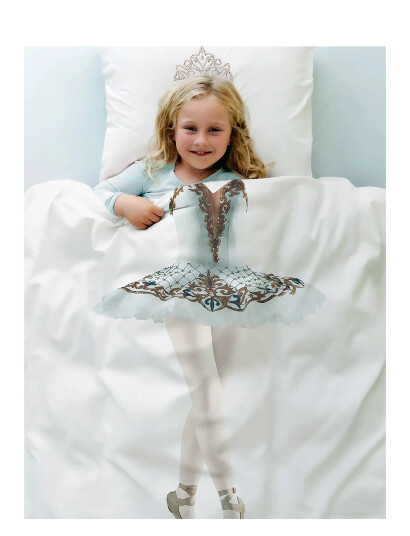 Borganäs of Sweden Duvet Cover Set Ballerina Multi - White - 1ST 150X210CM