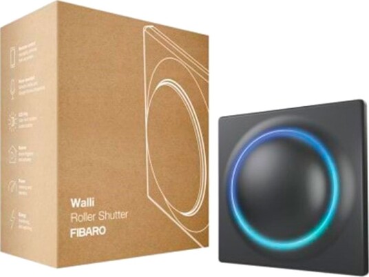 Fibaro Walli Rullegardin Z-Wave-modul (FGWREU-111-8) Antrasitt Fibaro Walli Rullegardin Z-Wave-modul (FGWREU-111-8) Antrasitt