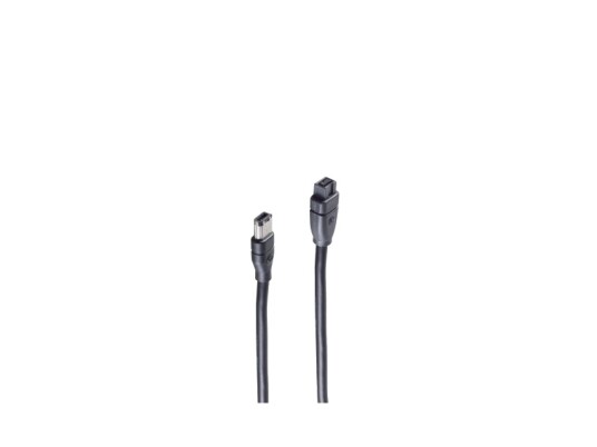 Shiverpeaks Bs77321 Firewire 800 Ieee 1394B 9-P 6-P Sort Hankjønn/Hankjønn 800 Mbit/S