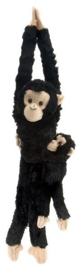 Wild Republic Hanging Monkeys Chimpanzee with Baby Wild Republic Hanging Monkeys Chimpanzee with Baby