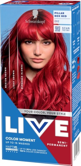 Schwarzkopf LIVE Color Moment 92 Pillar Box Red