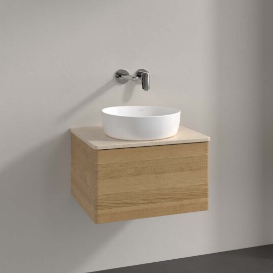Villeroy & Boch Antao Servantskap med 1 skuff 60x50x36 cm u/lys Eik/Crème