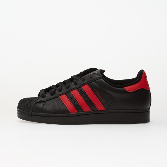 Joggesko adidas Superstar II Core Black/ Better Scarlet/ Core Black EUR 37 1/3