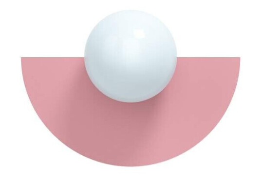 Swedish Ninja - Candy Big Circle 180 S Vegglampe Bubblegum Pink Swedish Ninja