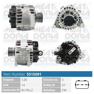 Dynamo MEAT & DORIA 5515091