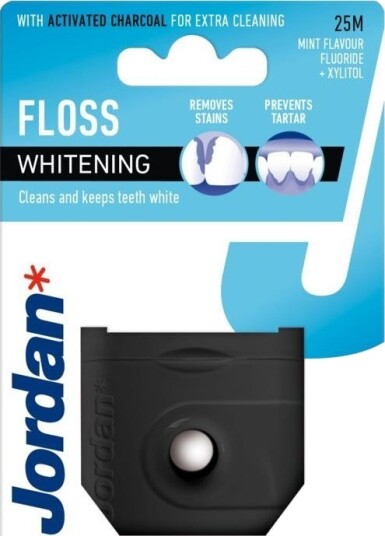 Jordan Jordan_Dental Floss Whitening 25M Tanntråd Jordan Jordan_Dental Floss Whitening 25M Tanntråd