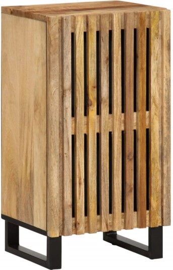 Skjenk 40x34x75 cm grovt heltre mangotre 8721012489851