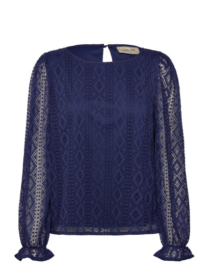 Cream Crvalerie Blouse - Navy - 34 Cream Crvalerie Blouse - Navy - 34