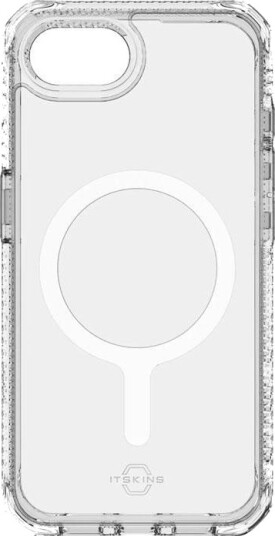 Itskins Hybrid MagSafe deksel for iPhone 16e Gjennomsiktig Itskins Hybrid MagSafe deksel for iPhone 16e Gjennomsiktig