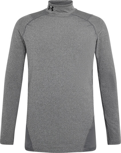 Under Armour Ua Cg Armour Fitted Mock Grey XS