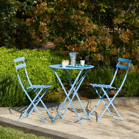 Fermob Bistro bord 60 cm Maya Blue